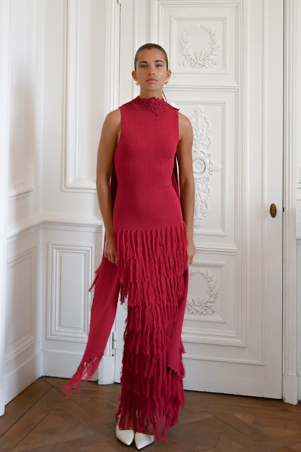 Phoebe Fringe Dress — Granada view 2